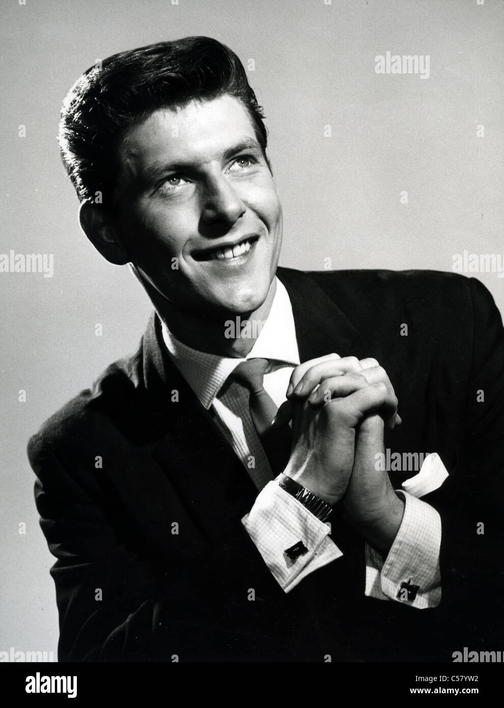 MICHAEL COX  UK pop singer in 1960 Stock Photo