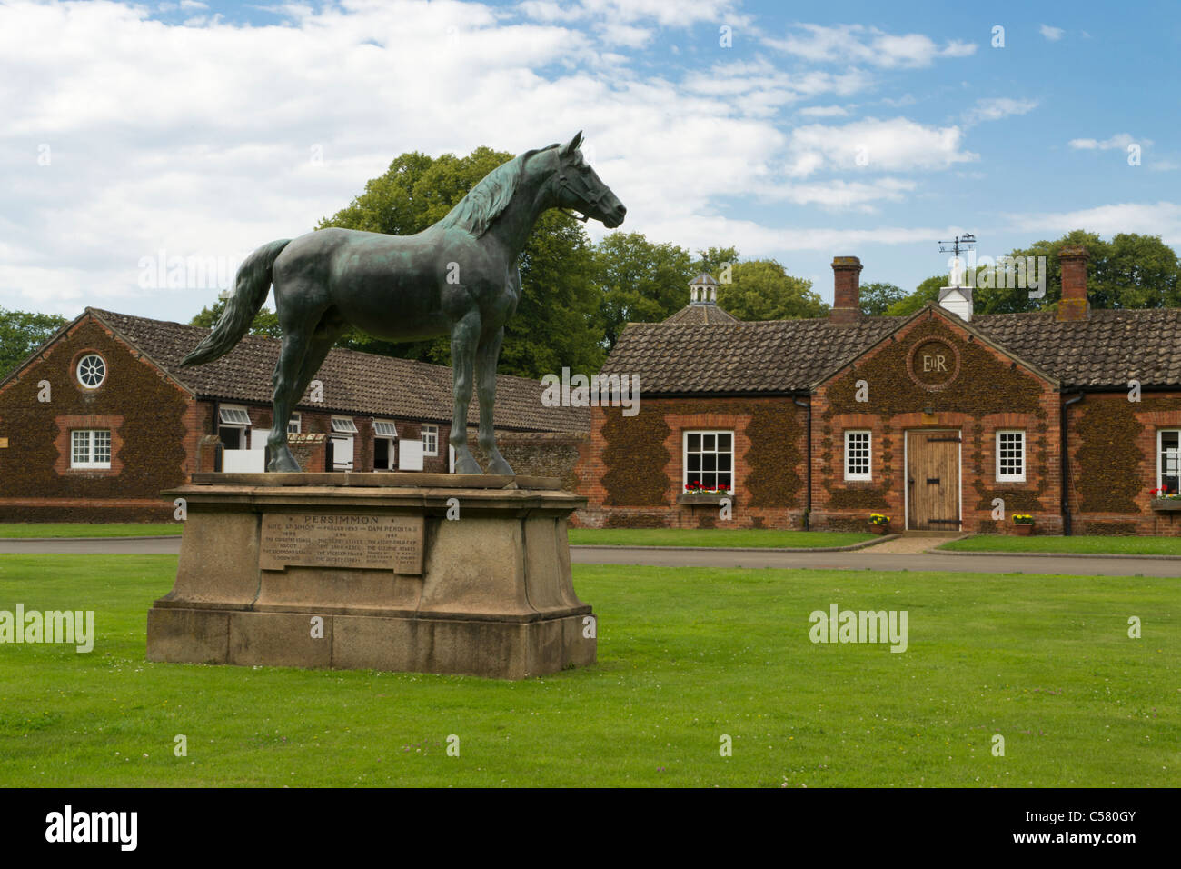 Royal Stables Sandringham Estate Norfolk UK Stock Photo
