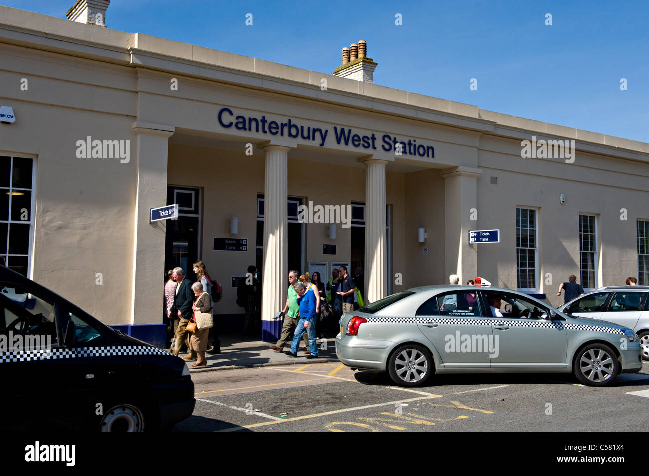 Canterbury West Railway Station, UK Stock Photo Alamy