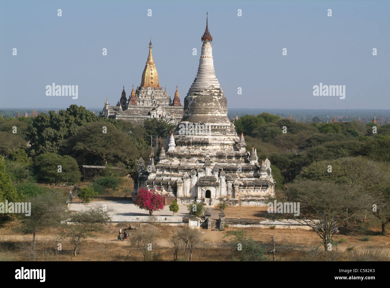 Asia, Burma, Myanmar, Bagan, temple, abaya, Ananda, Stock Photo
