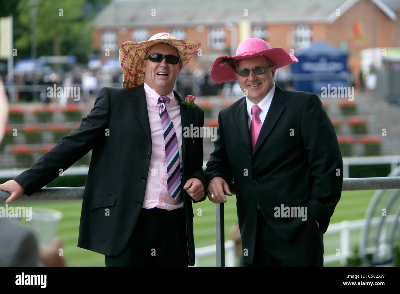 A scene from the Ascot race meeting, Ascot, near London, UK Stock Photo ...