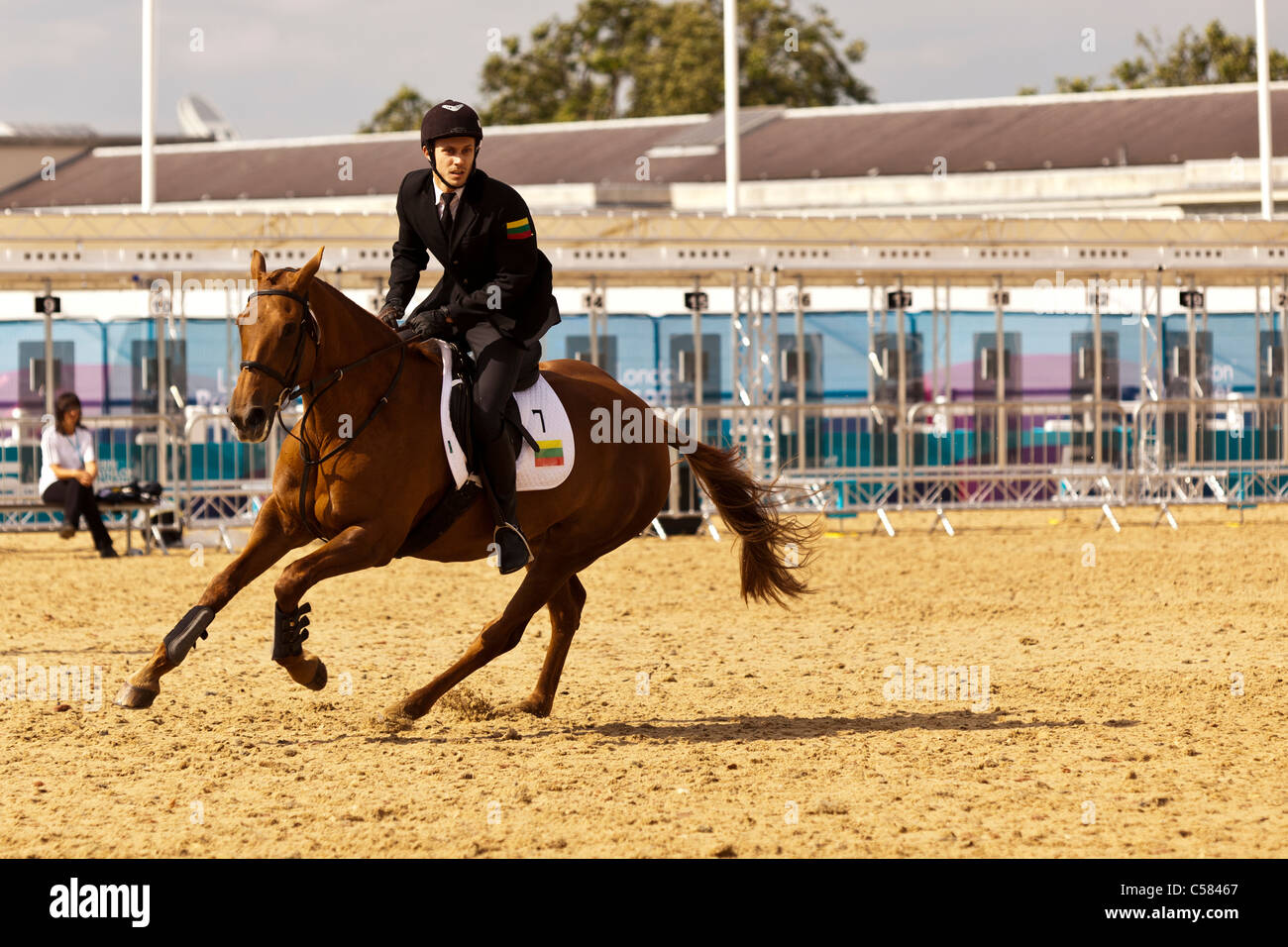 The Equestrian Event at the 2011 Modern Pentathlon UIPM World Cup Final