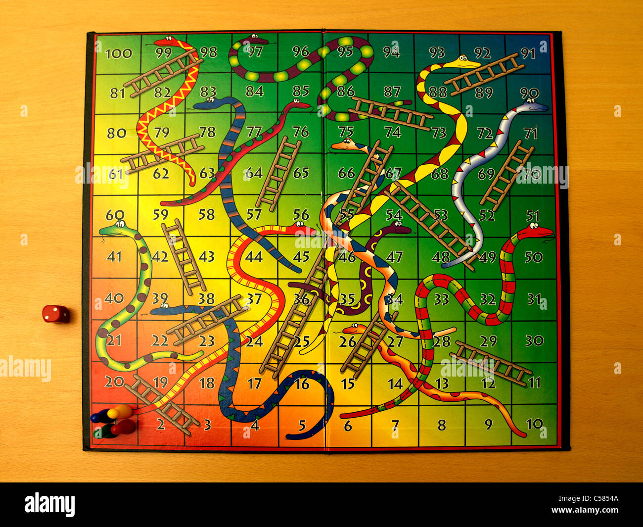 Game snake ladder hi-res stock photography and images - Alamy