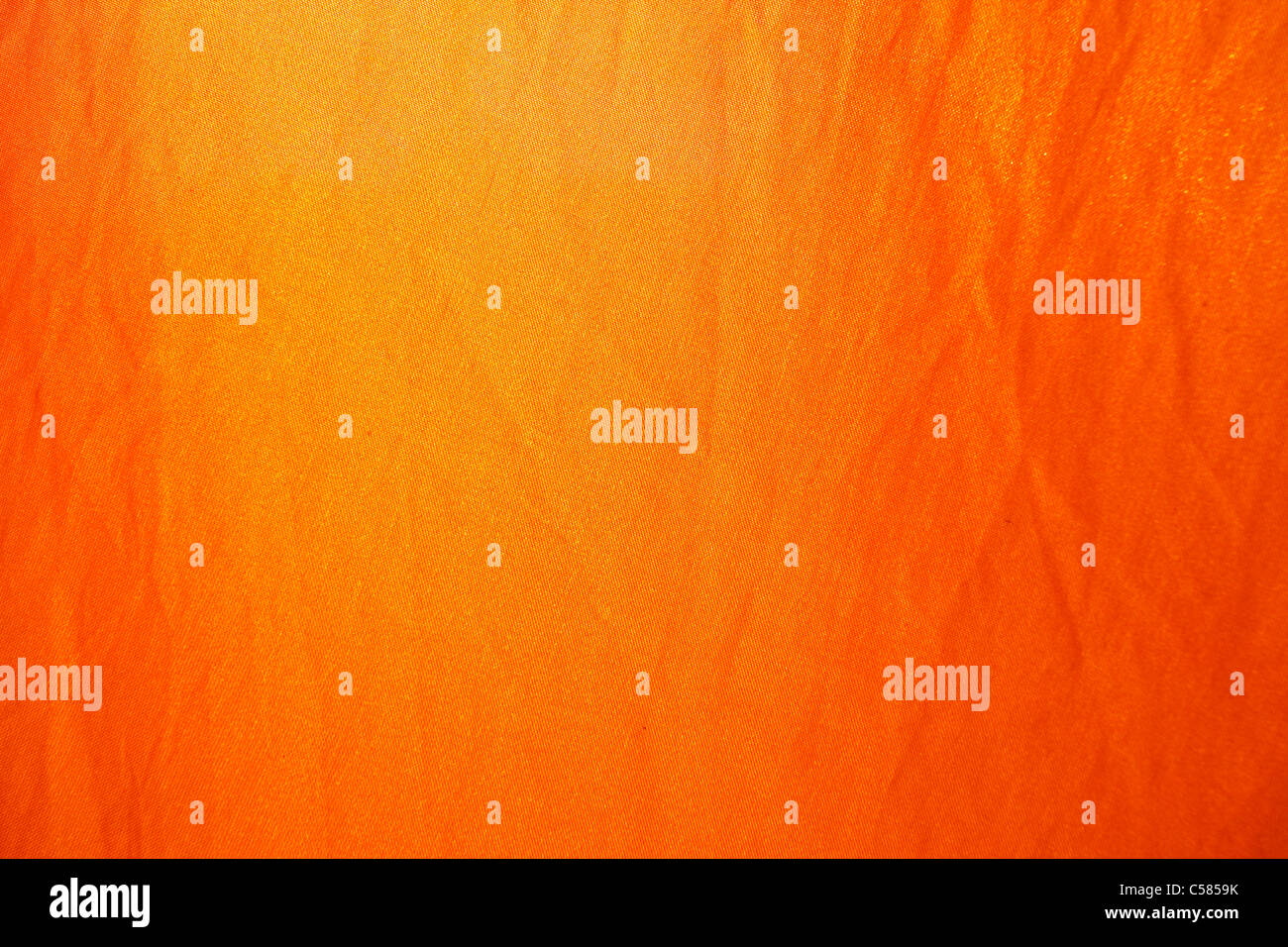 detail of orange cloth Stock Photo