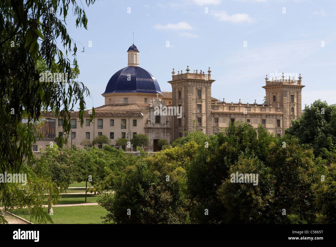 Colegio San Pio V, now the Museum of Fine Arts, Valencia. Stock Photo