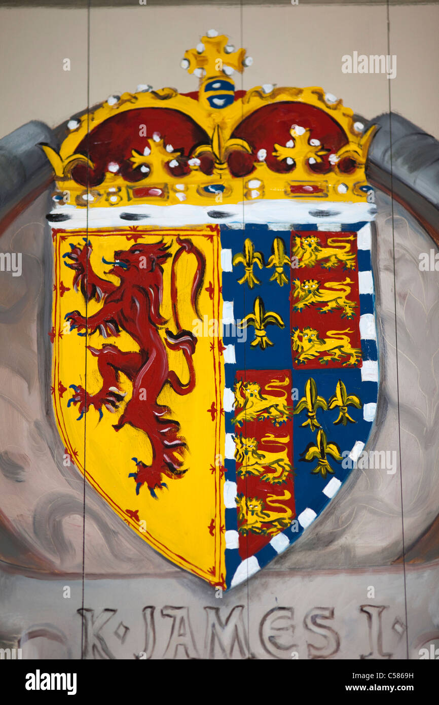 Edinburgh Castle Coat Arms Stock Photos & Edinburgh Castle Coat Arms