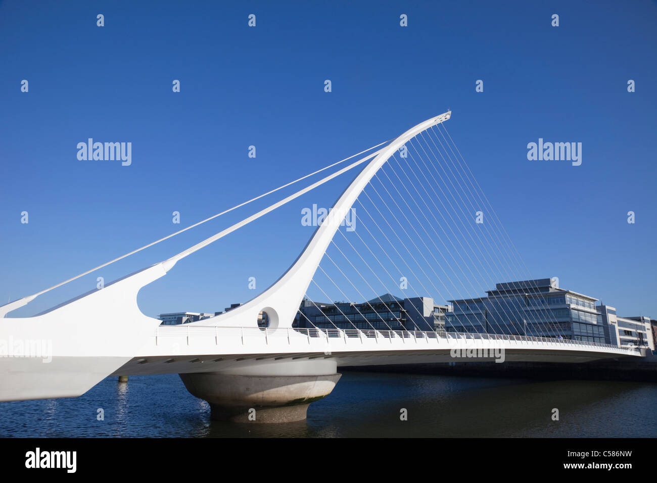Republic of Ireland, Ireland, Dublin, Samuel Beckett Bridge, Bridge