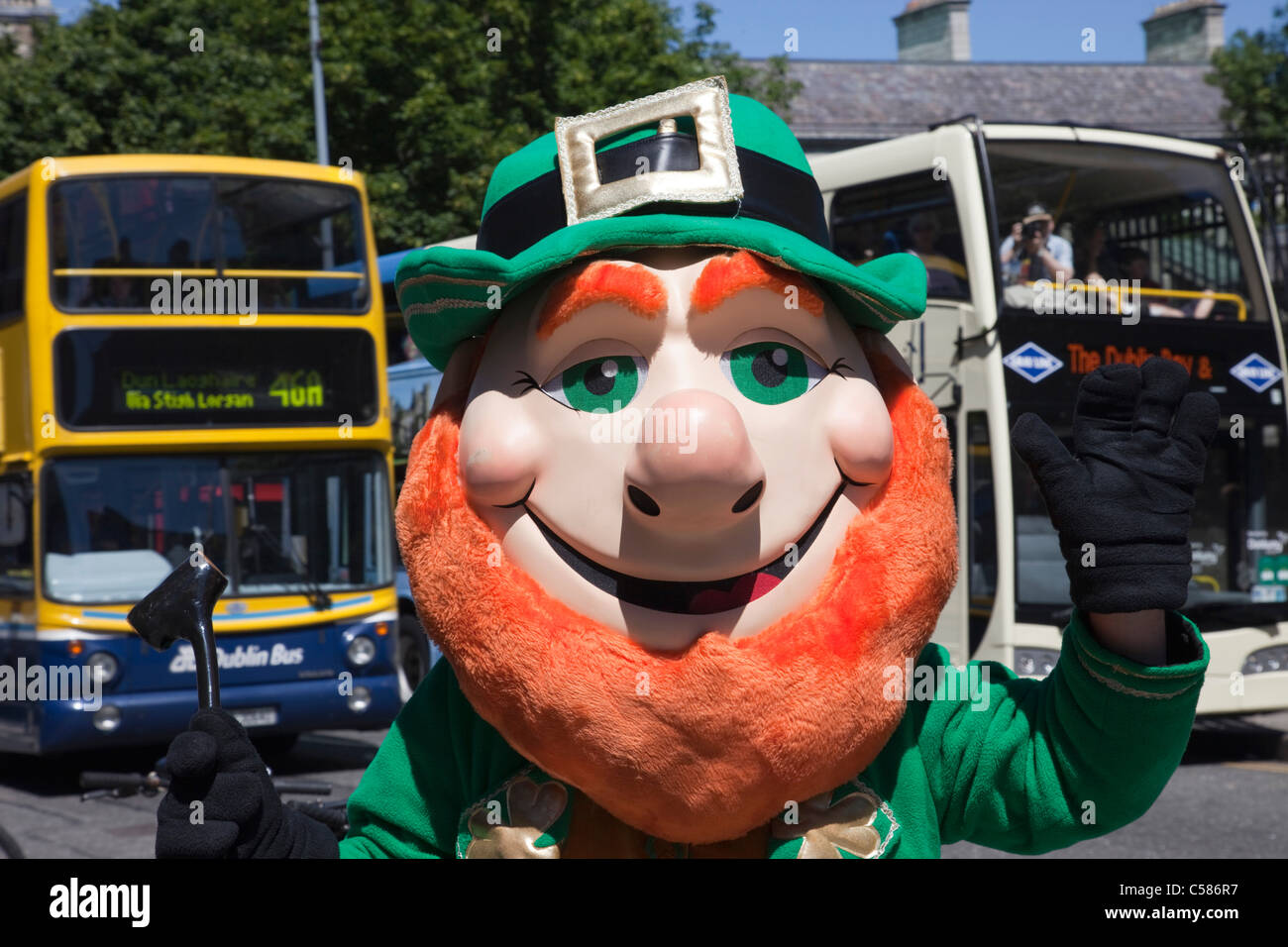Republic of Ireland, Ireland, Dublin, Leprechaun, Street Scene, Dublin Street Scene, Tourism