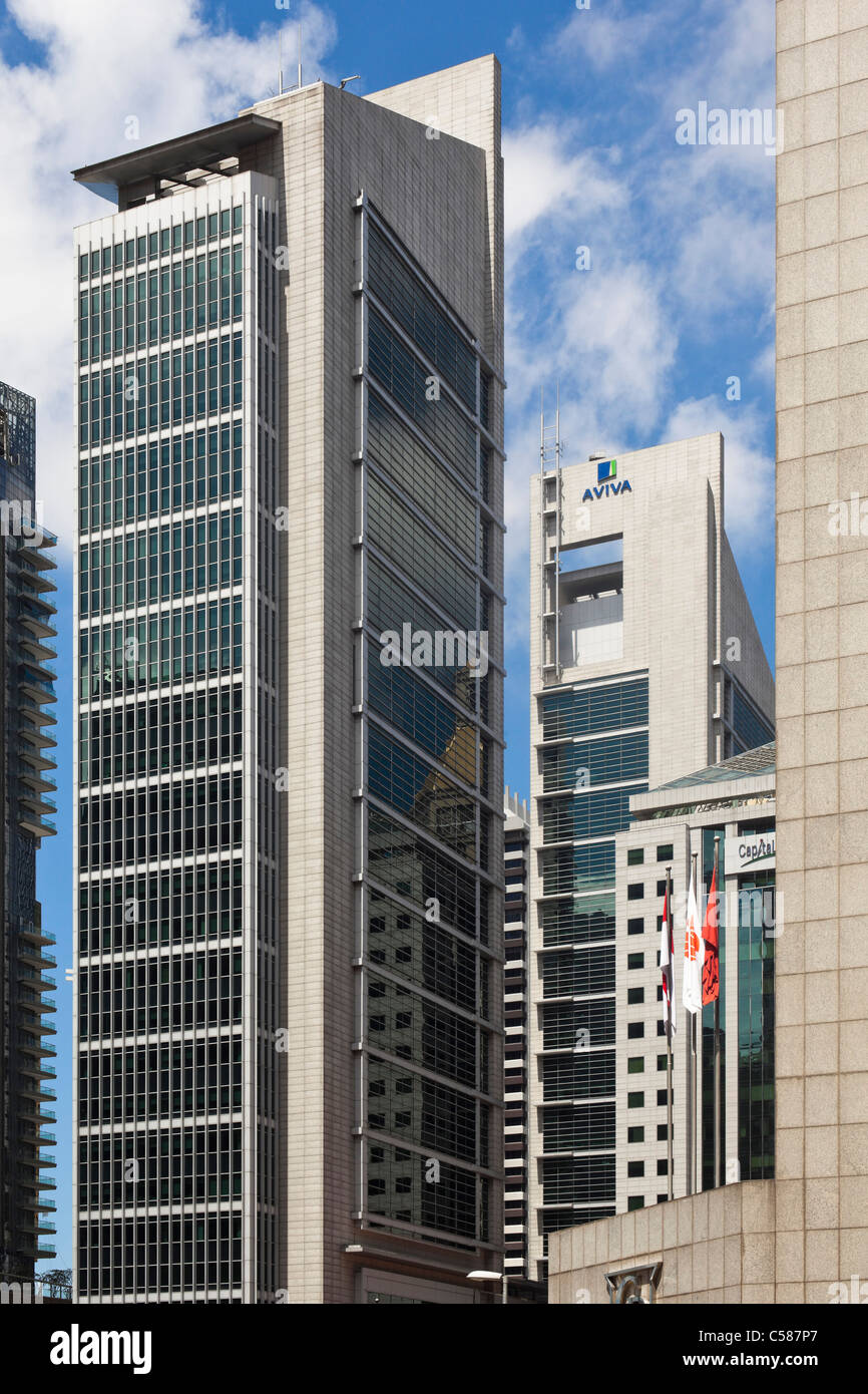 The Singapore Exchange Centre, built in 2000 and 2001 Stock Photo Alamy