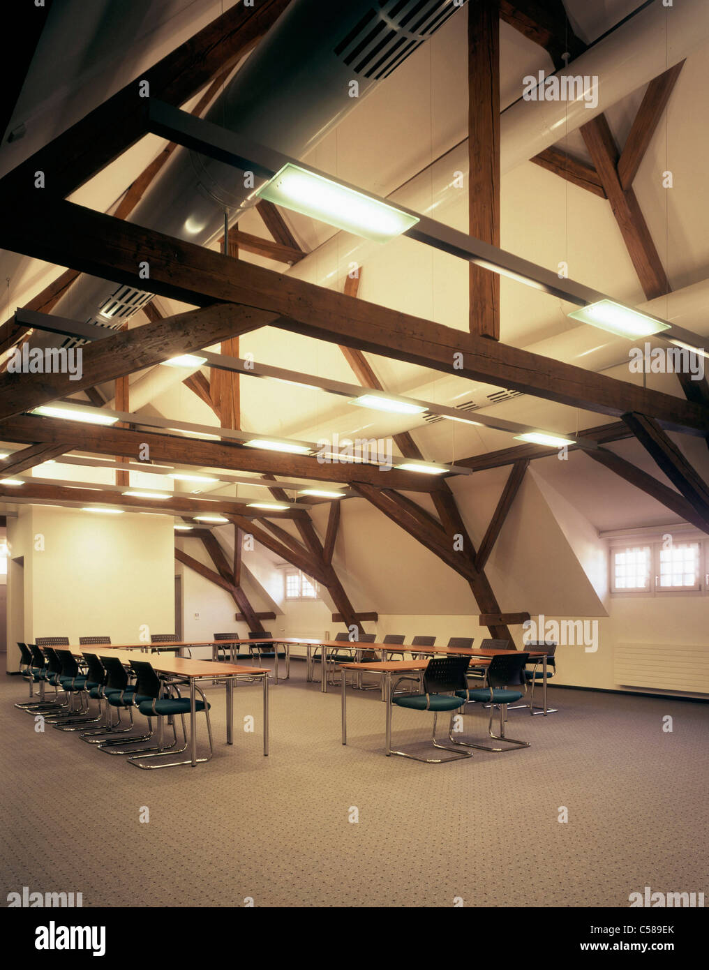 Townhall in Maulburg Stock Photo