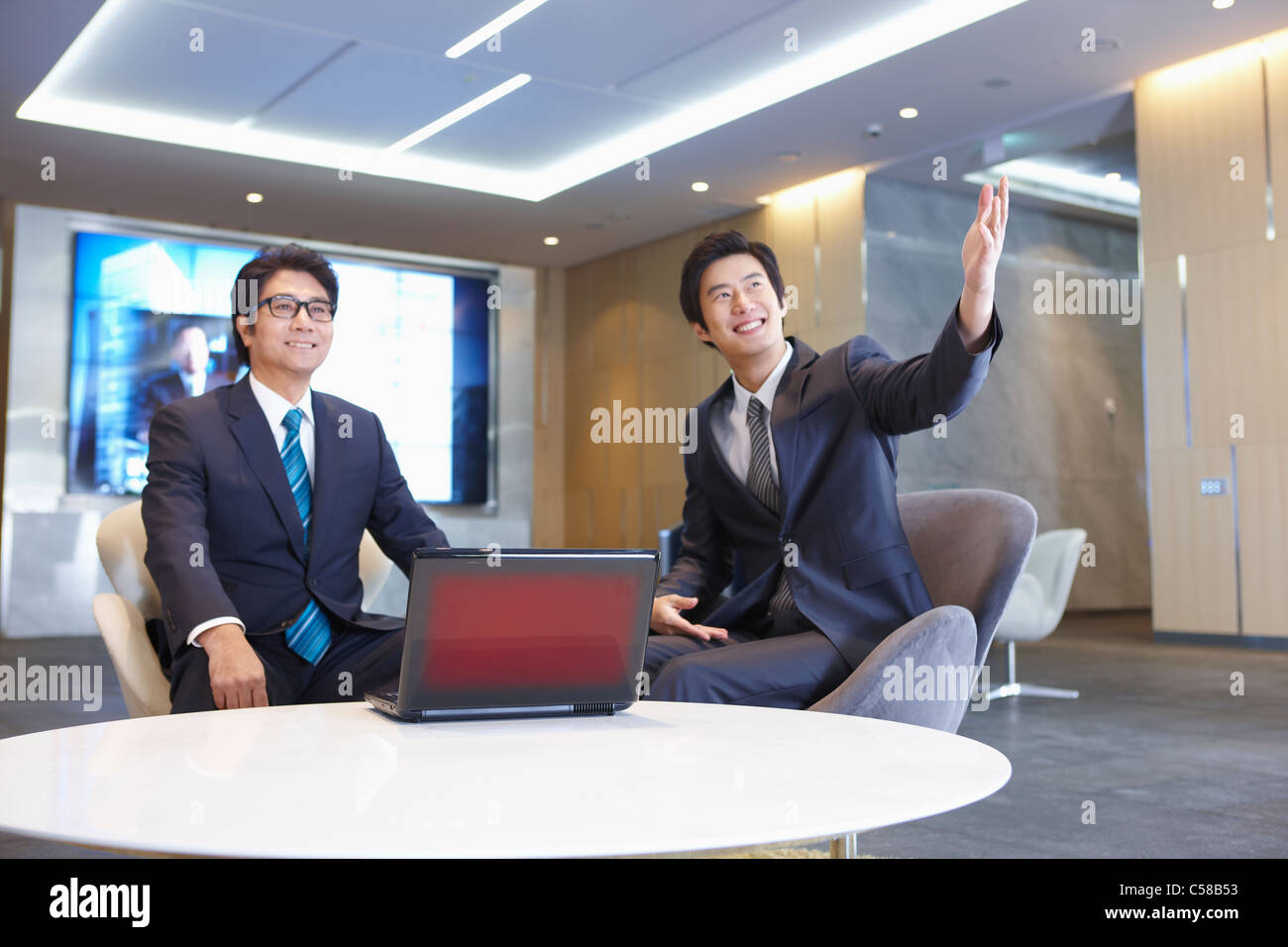 successful business partnership Stock Photo - Alamy