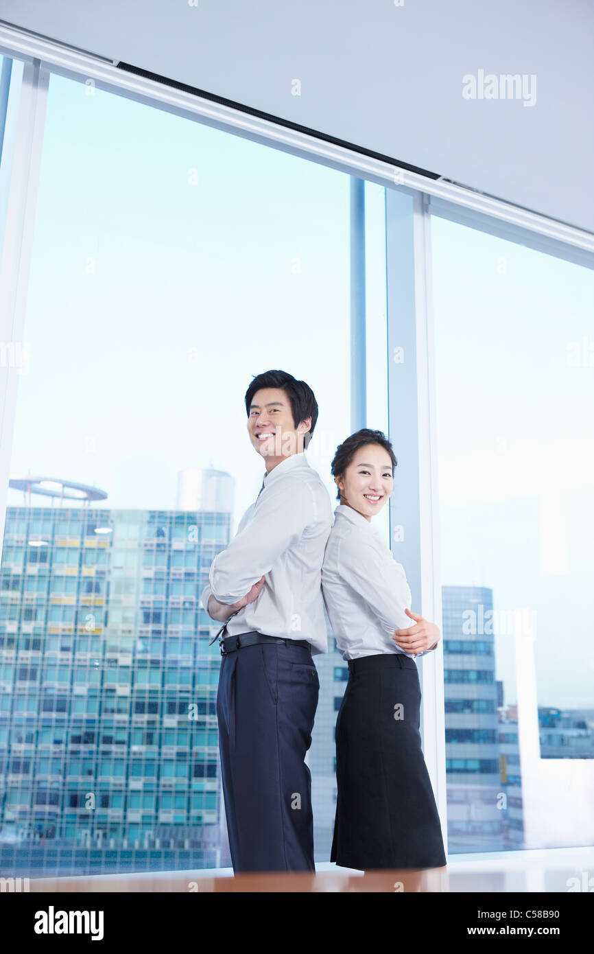 Picture of successful business partnership Stock Photo - Alamy