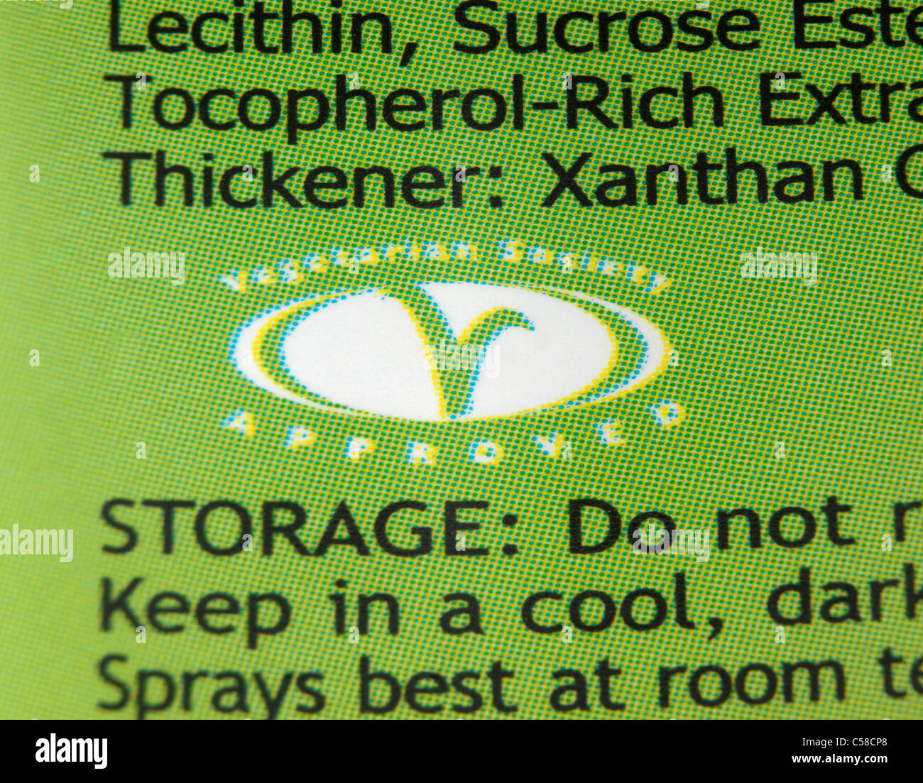 Vegetarian society approved symbol hires stock photography and images