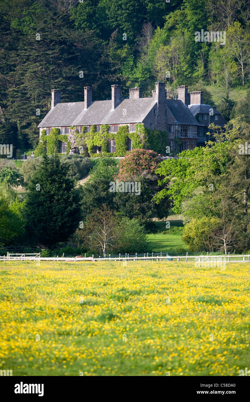 Allerford Mansion Somerset Stock Photo Alamy