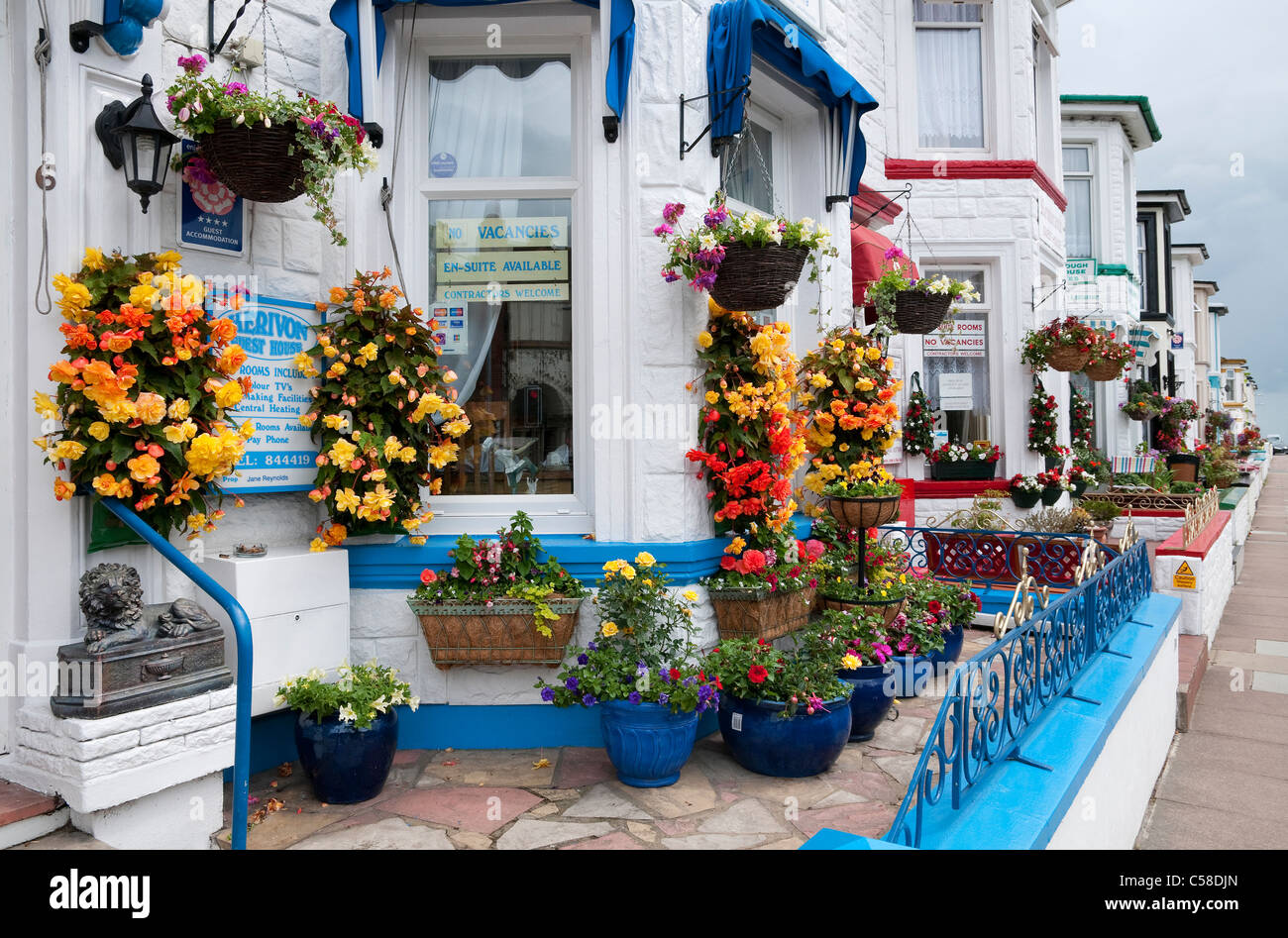 guest house, great yarmouth, norfolk, england Stock Photo Alamy