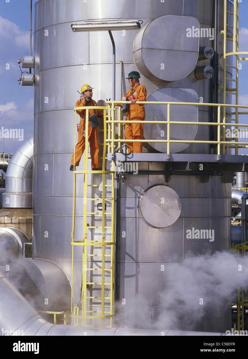 air pollution, analysis, checking, chemistry, control, chemical plant