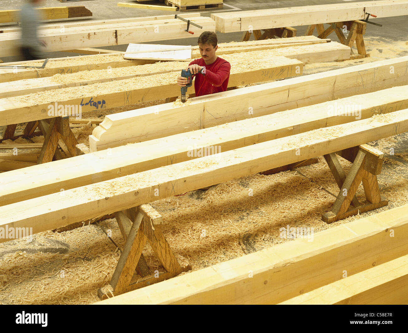 building, building trade, building technology, carpenter, carpentry