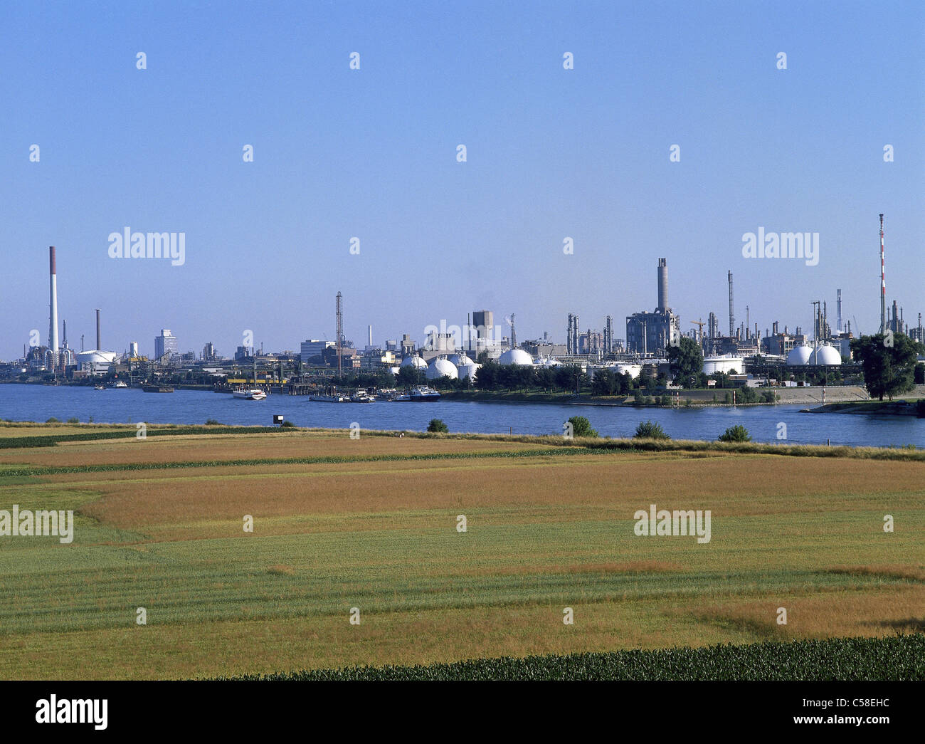 basf, building, chemical, chemicals, chemistry, economy, europe, european, facility, factories, factory, german, germany, indoor Stock Photo