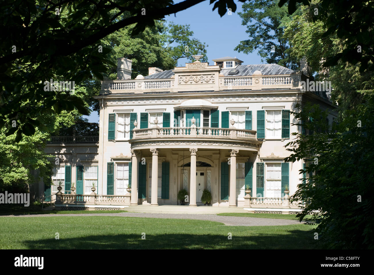 Montgomery Place, gilded age mansion, AnnandaleonHudson, Dutchess
