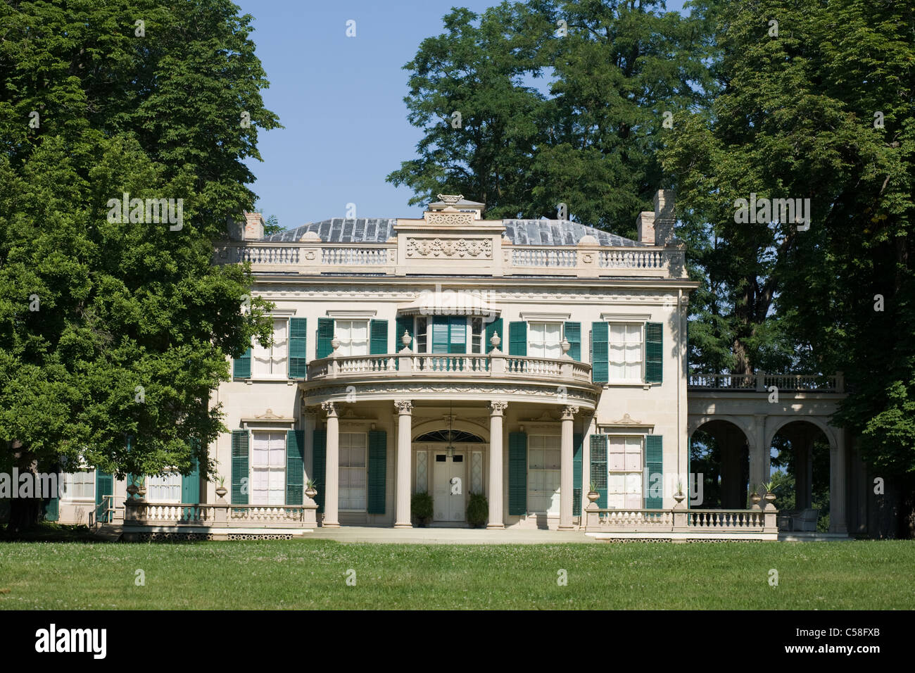 Montgomery Place, gilded age mansion, AnnandaleonHudson, Dutchess