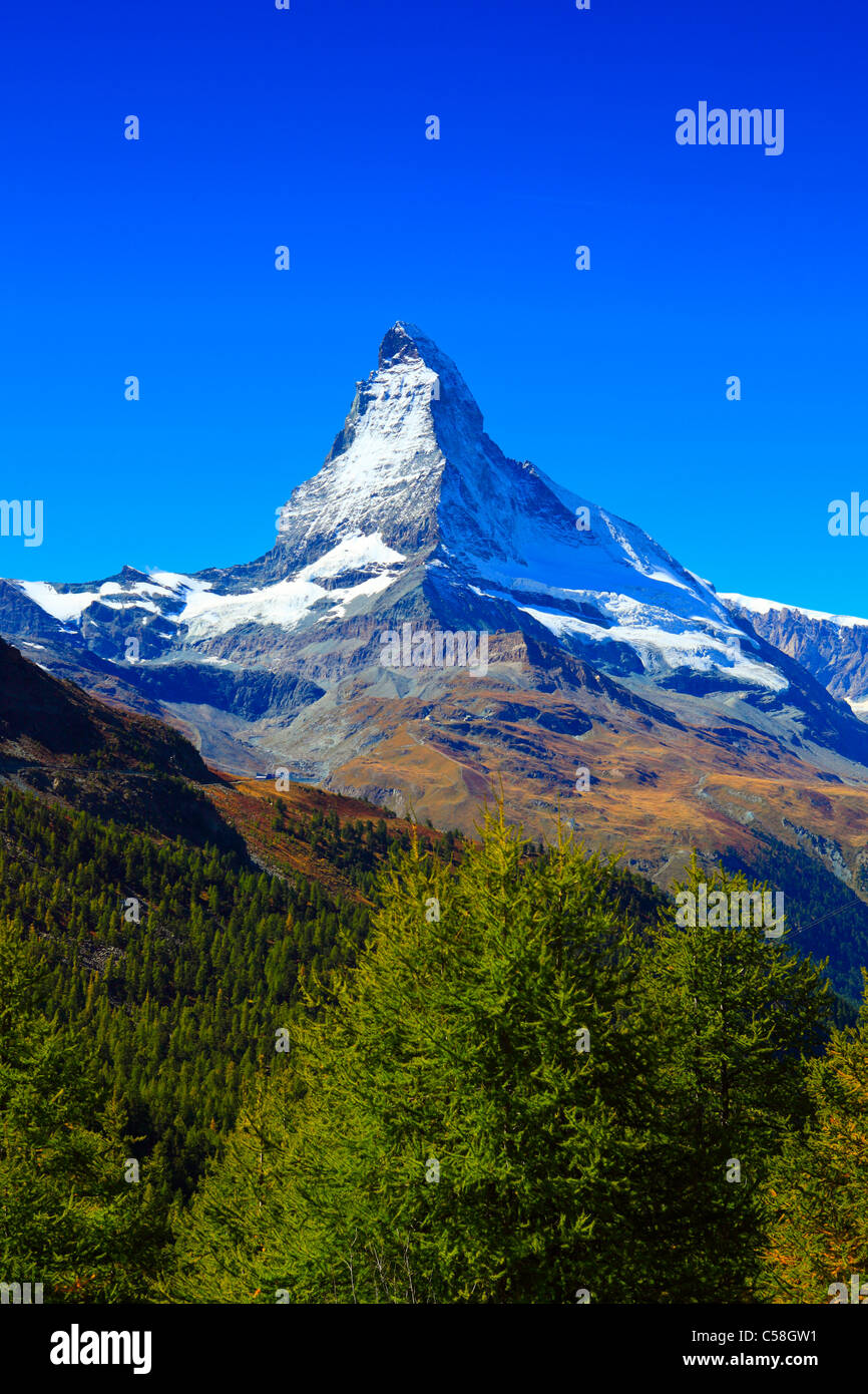Alps, Alpine panorama, view, tree, mountains, mountain panorama, mountain lake, peak, trees, mountains, summits, peaks, scenery, Stock Photo