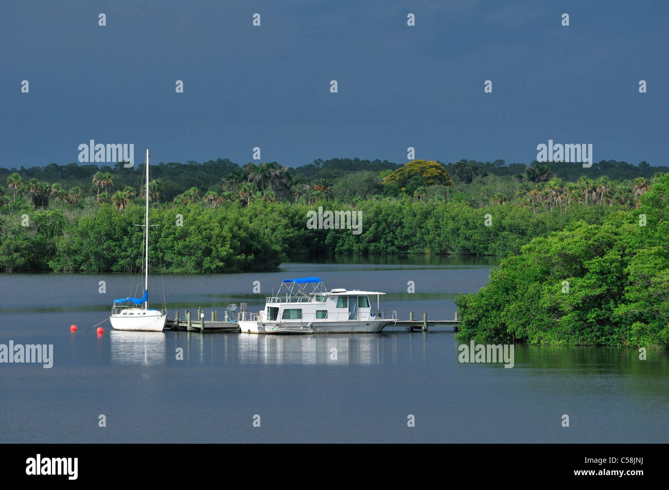 Caloosahatchee River, Fort Myers, Florida, USA, United States, America