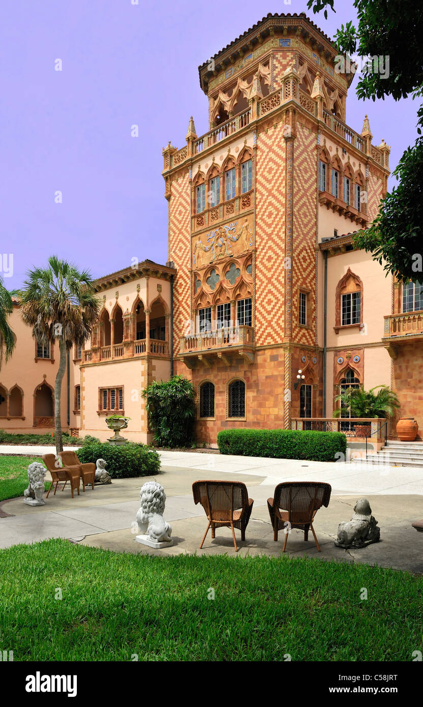 Museum, Sarasota Bay, Ringling Mansion, John and Mable Ringling Museum ...