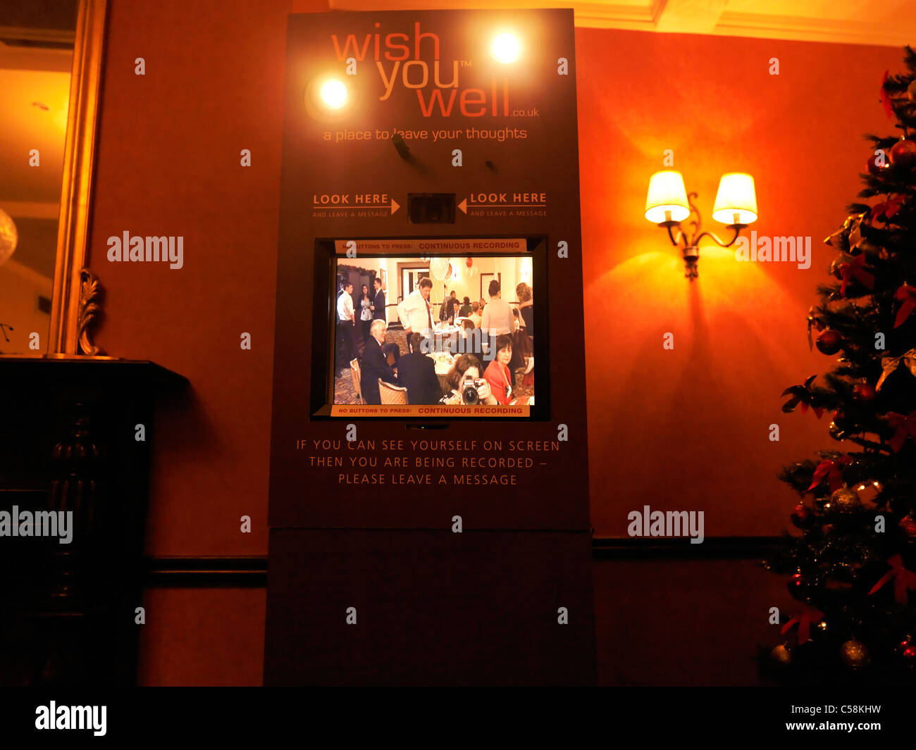 Wish You Well Photo Booth At A Wedding Reception Continuous