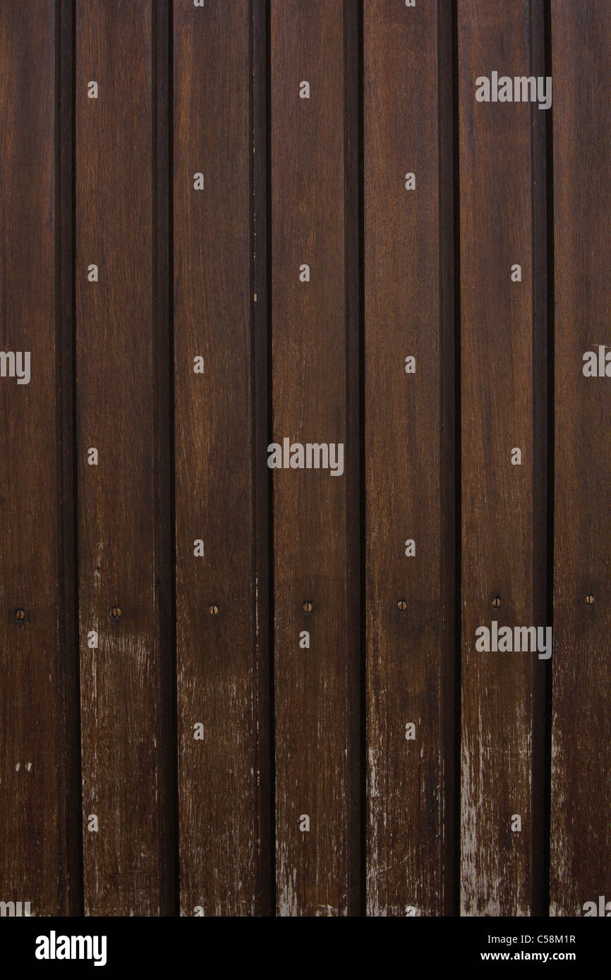 old wooden panels Stock Photo