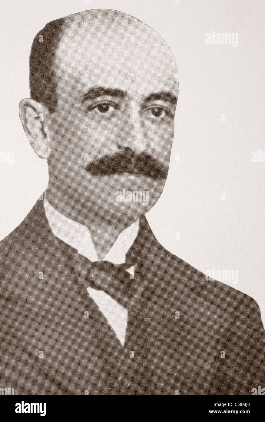 Manuel de Falla y Matheu, 1876 – 1946. Spanish composer. Stock Photo