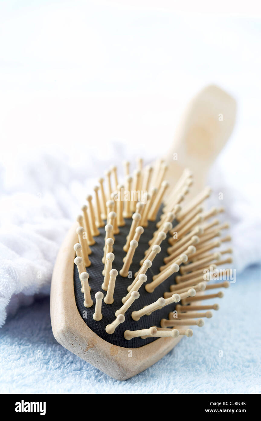 Cosmetics beauty care hairbrush hi-res stock photography and images - Alamy