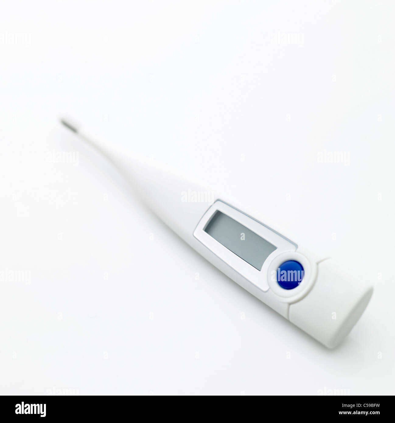 Closeup of Digital thermometer Stock Photo Alamy