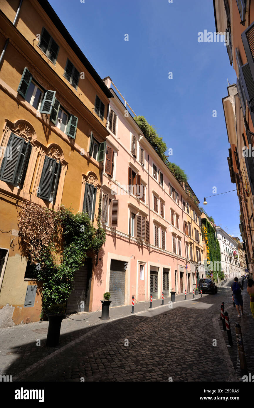 Italy, Rome, Monti neighbourhood, Via del Boschetto Stock Photo