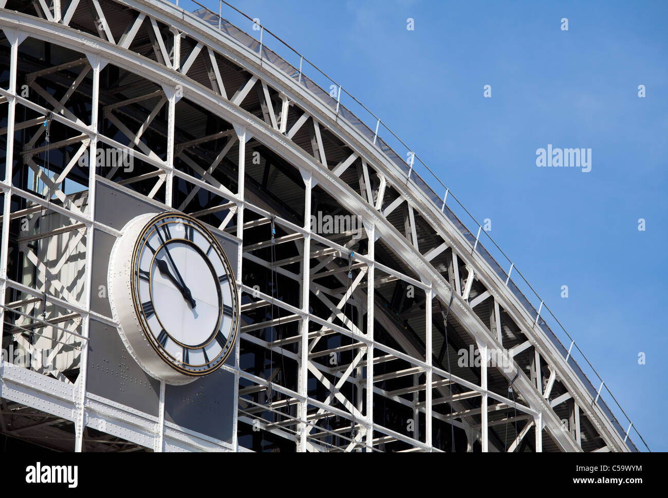 Manchester Central clock, Manchester, England Stock Photo Alamy