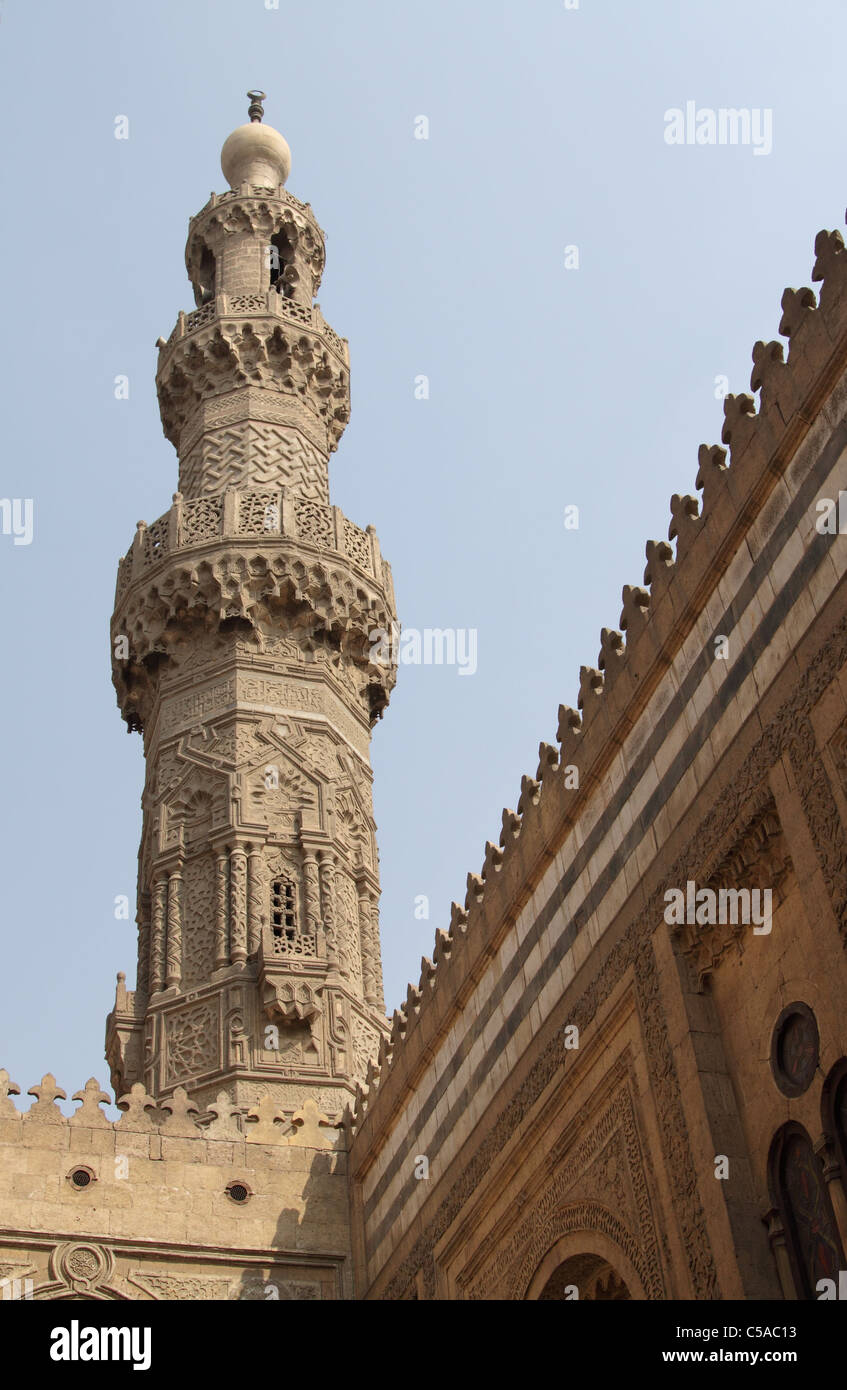 Mosques in old Cairo areas Stock Photo