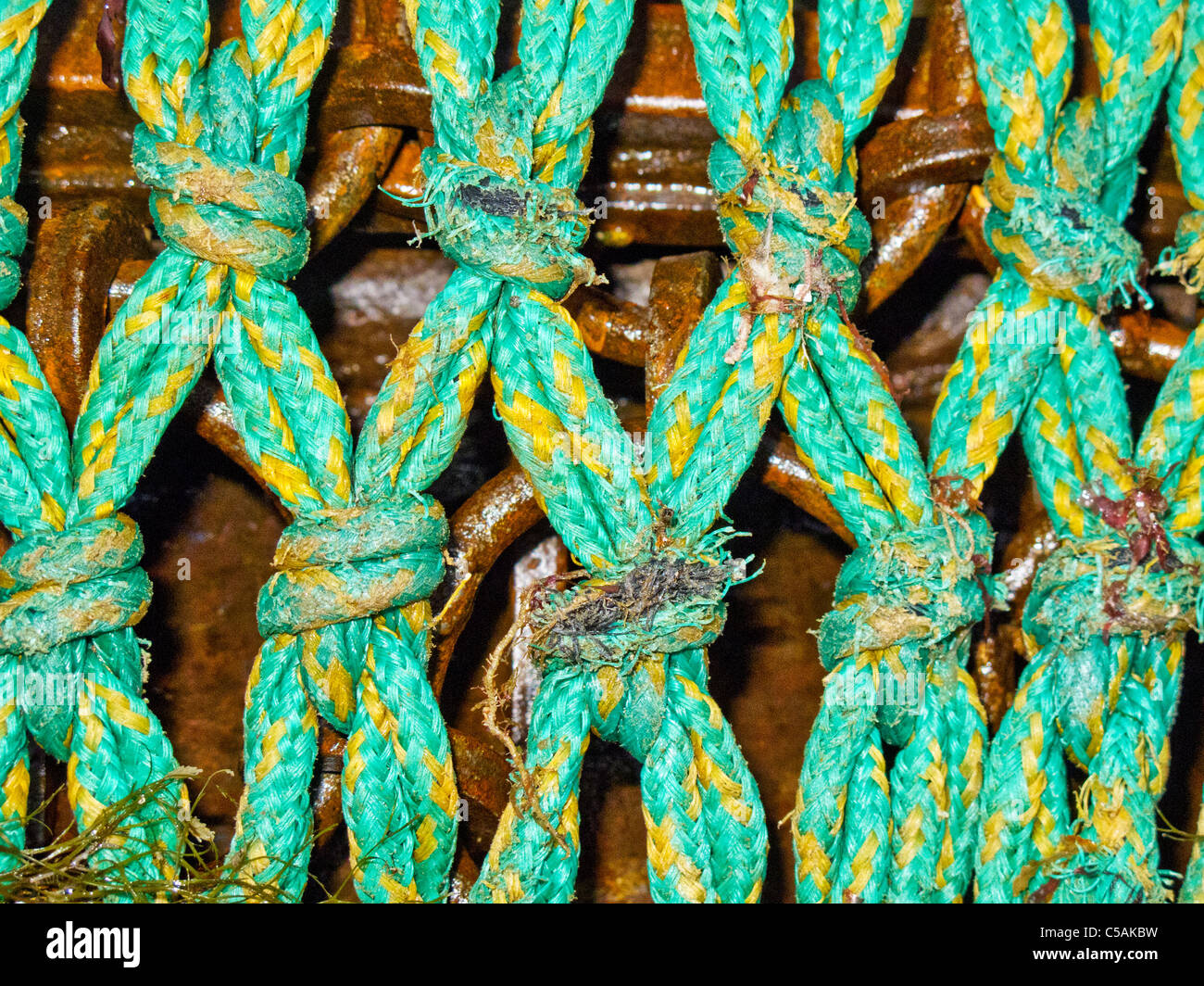Pattern of ropes Stock Photo - Alamy