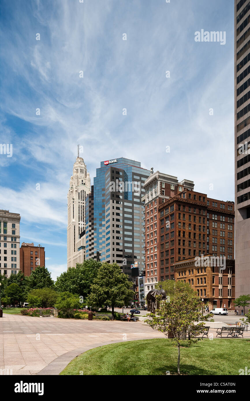 Downtown Columbus Ohio Stock Photo - Alamy