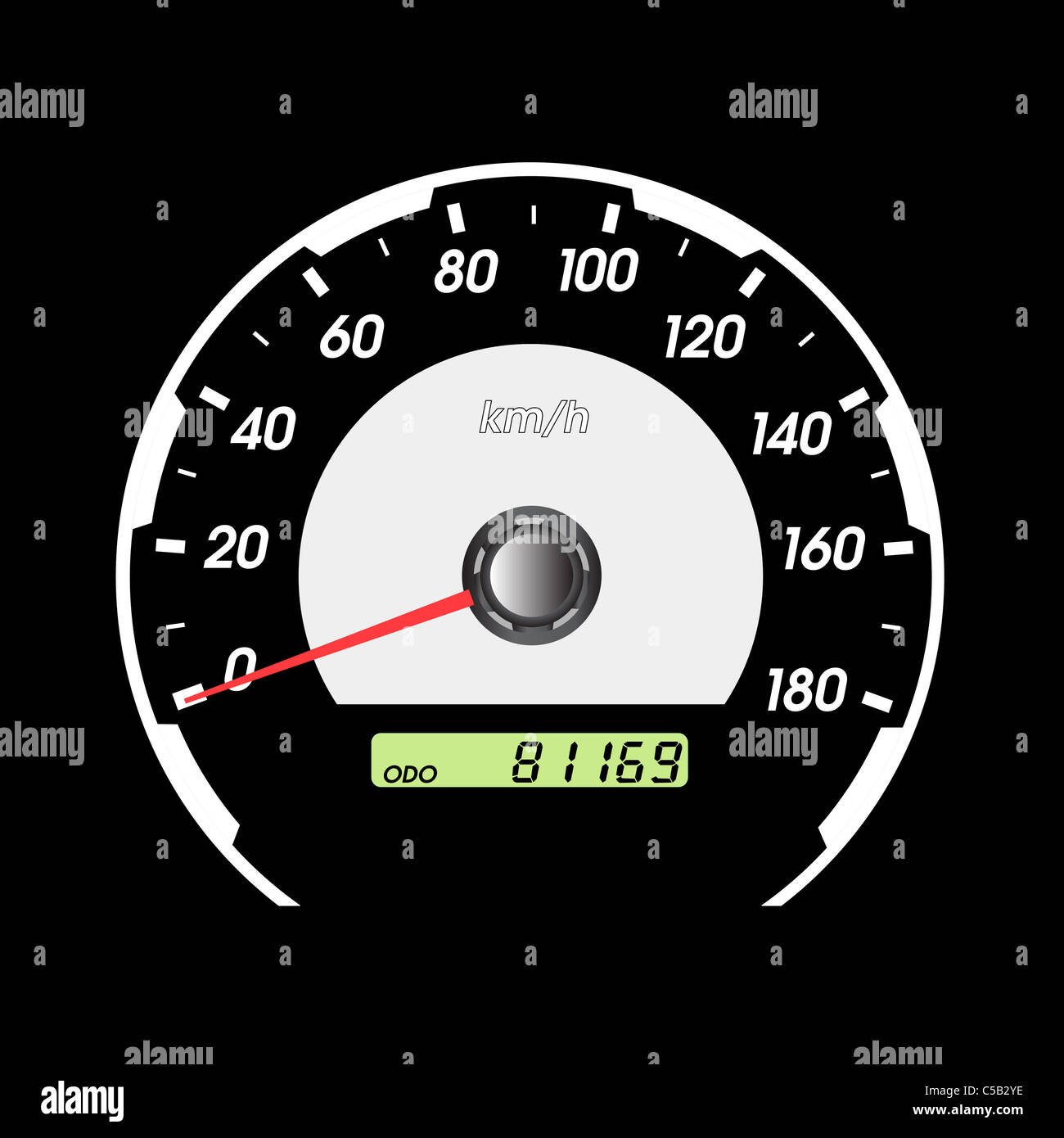 car speedometers for racing design Stock Photo Alamy