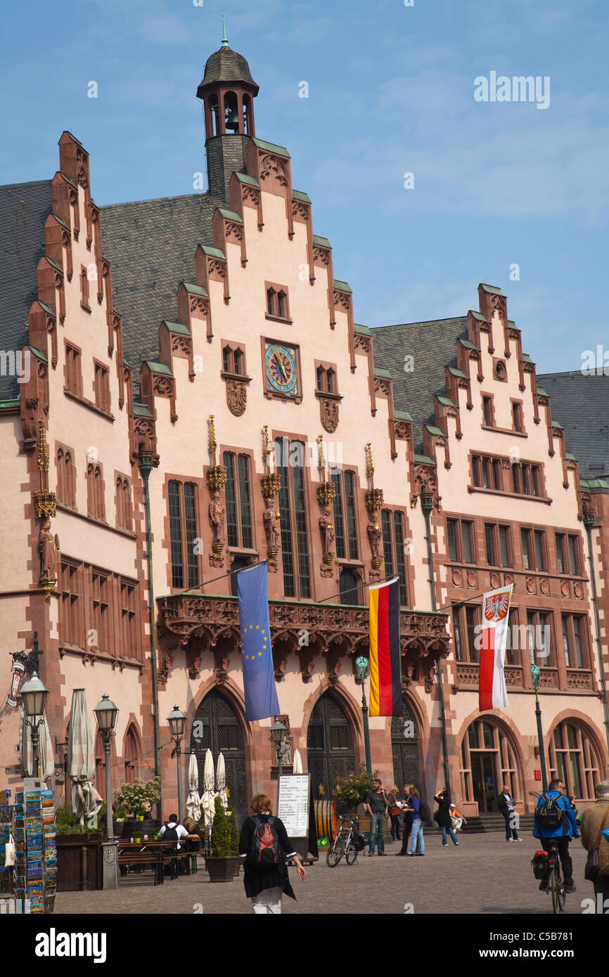 Frankfurt City Hall Rathaus Stock Photo