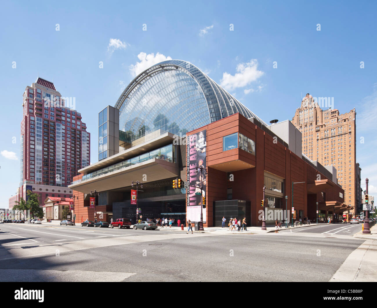 Kimmel Center for the Performing Arts Philadelphia Stock Photo Alamy