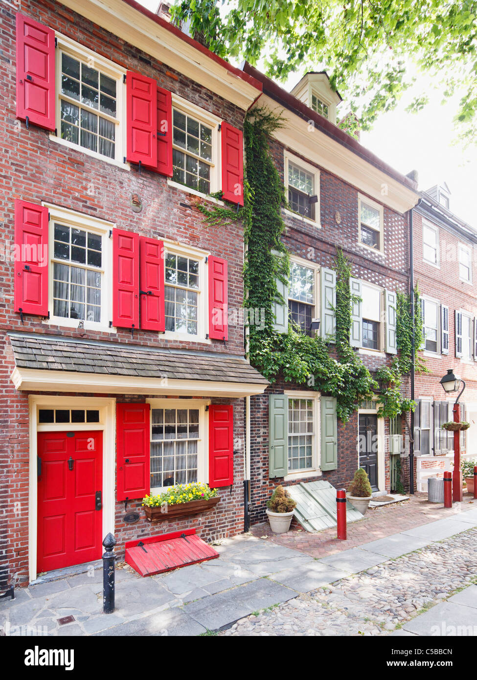 Elfreths Alley, Philadelphia Stock Photo Alamy