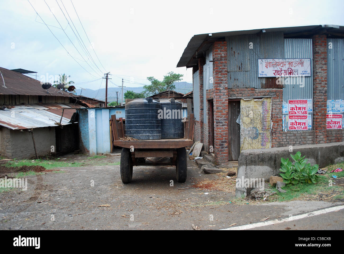 Village Life Stock Photo - Alamy