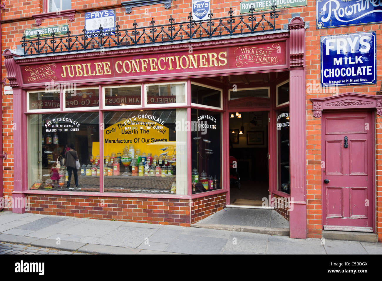  Sweet  shop  on the High Street in The Town Beamish  Open 