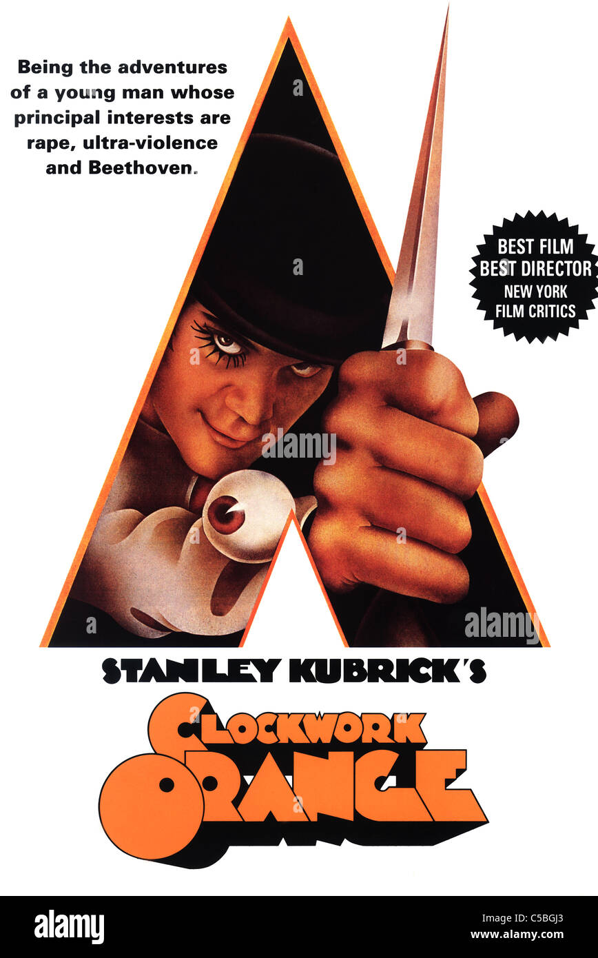 A CLOCKWORK ORANGE (1971) STANLEY KUBRICK (DIR) CLK 001PB MOVIESTORE COLLECTION LTD Stock Photo
