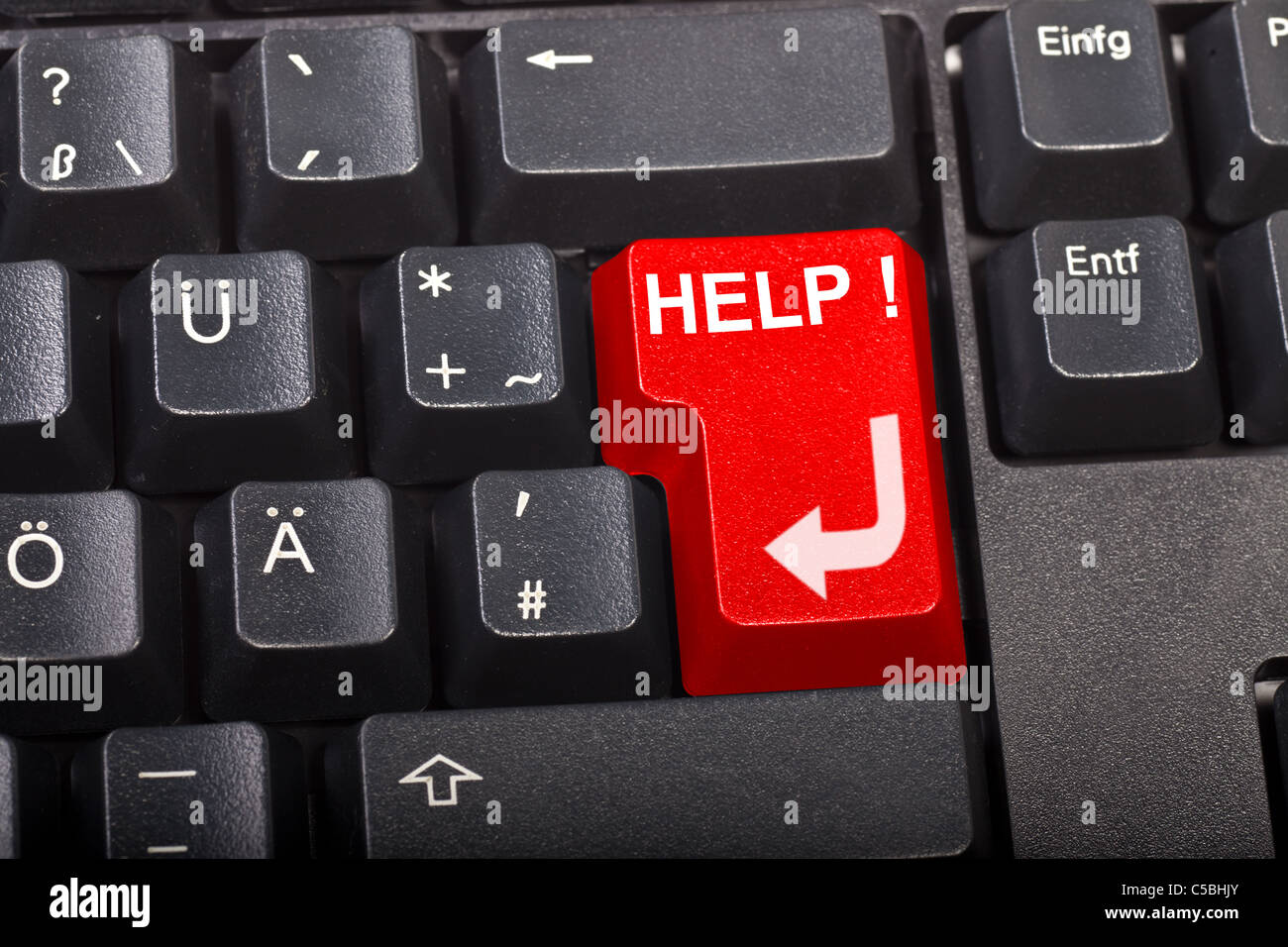 special keyboard help Stock Photo Alamy
