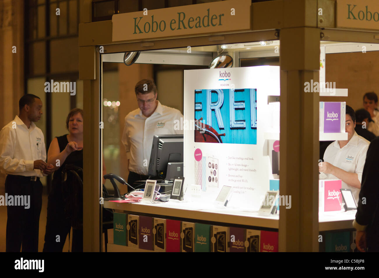 Terminal Ereader Kobo ereader hi-res stock photography and images - Alamy