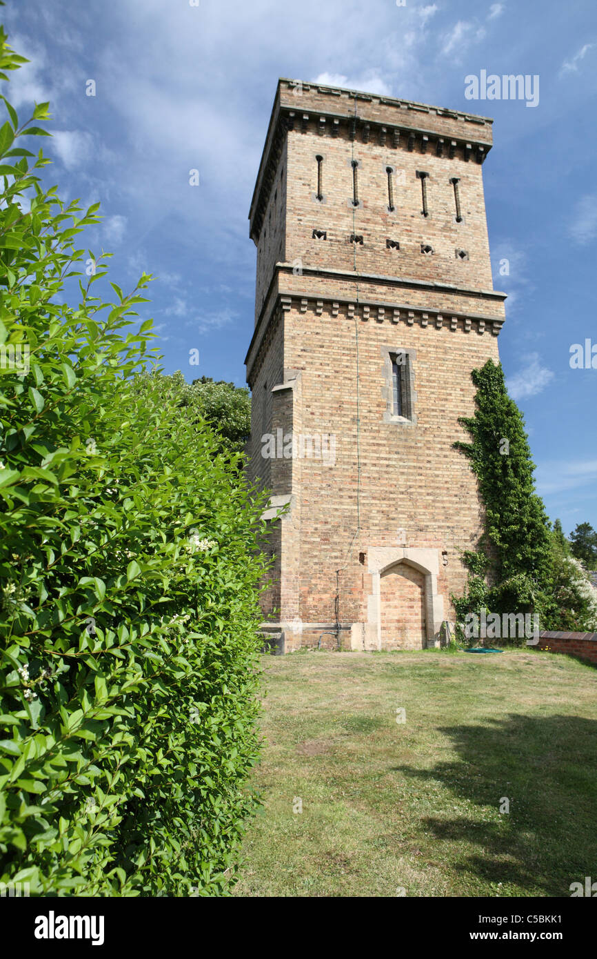 Water tower Ashby-de-la-zouch Stock Photo