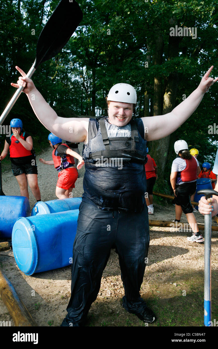 Wellspring weightloss camp, Lake Windermere, Lake District, UK Stock