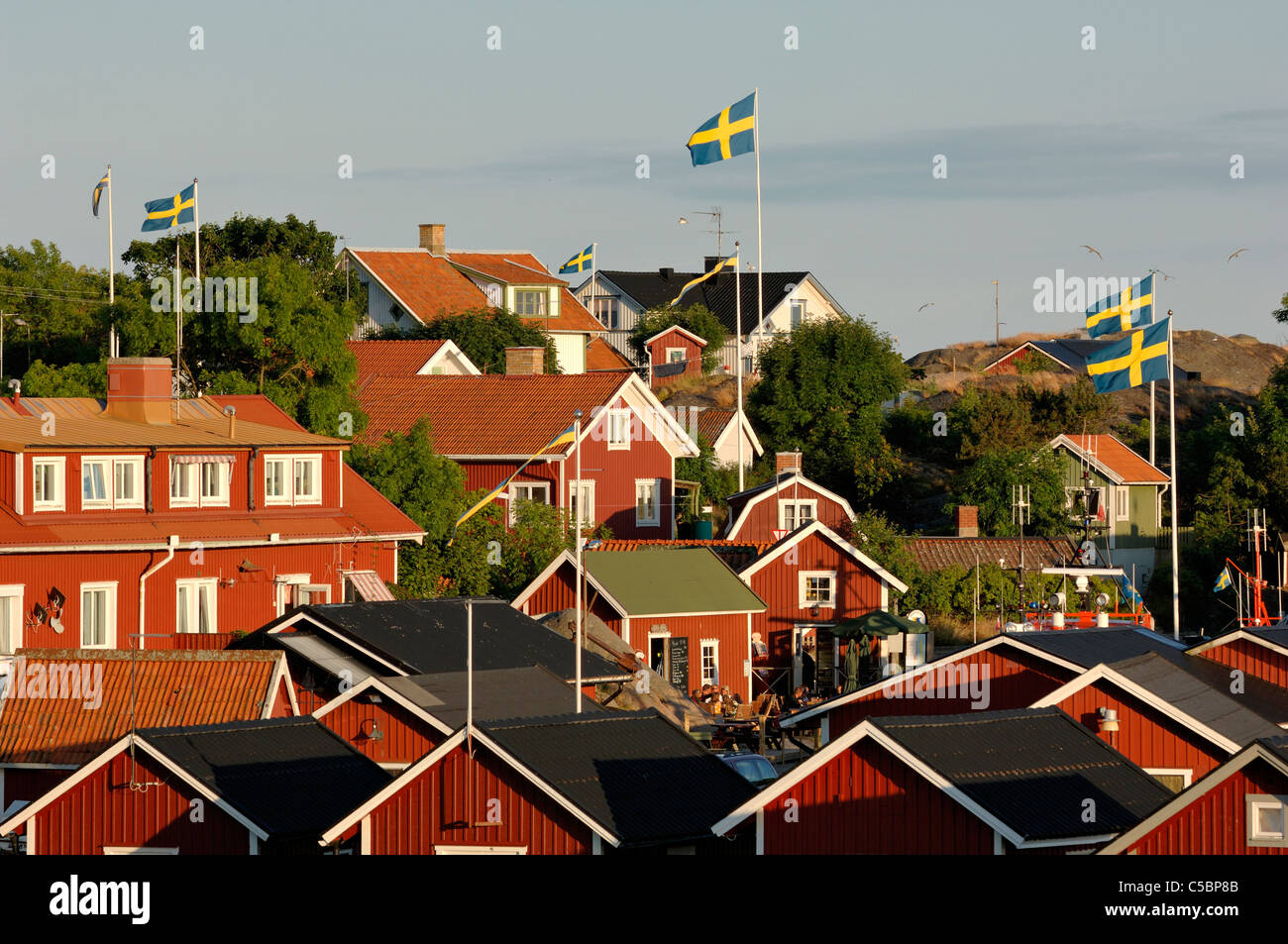 Swedish national flags hi-res stock photography and images - Alamy