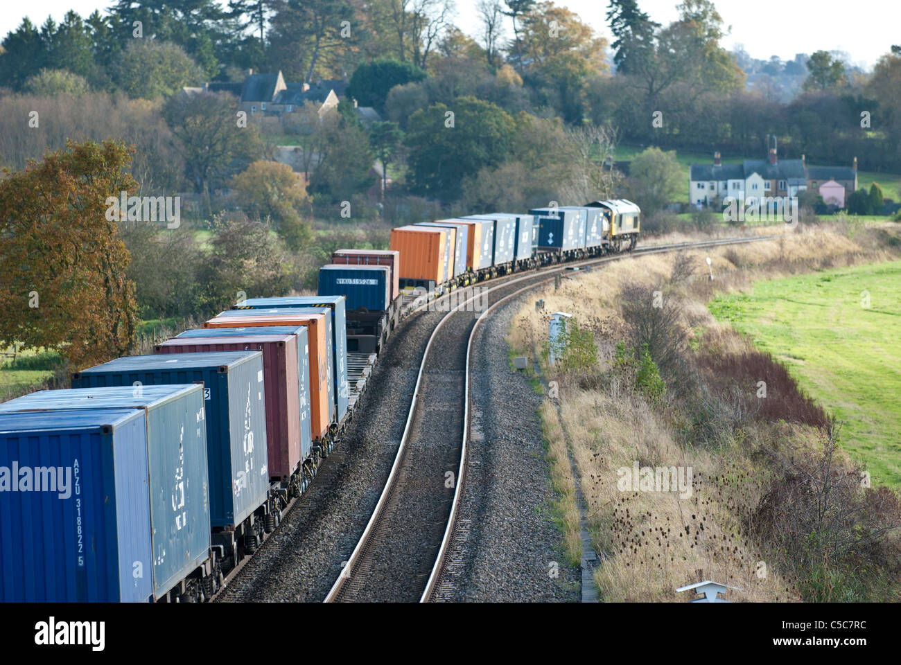 Goods Train High Resolution Stock Photography and Images Alamy